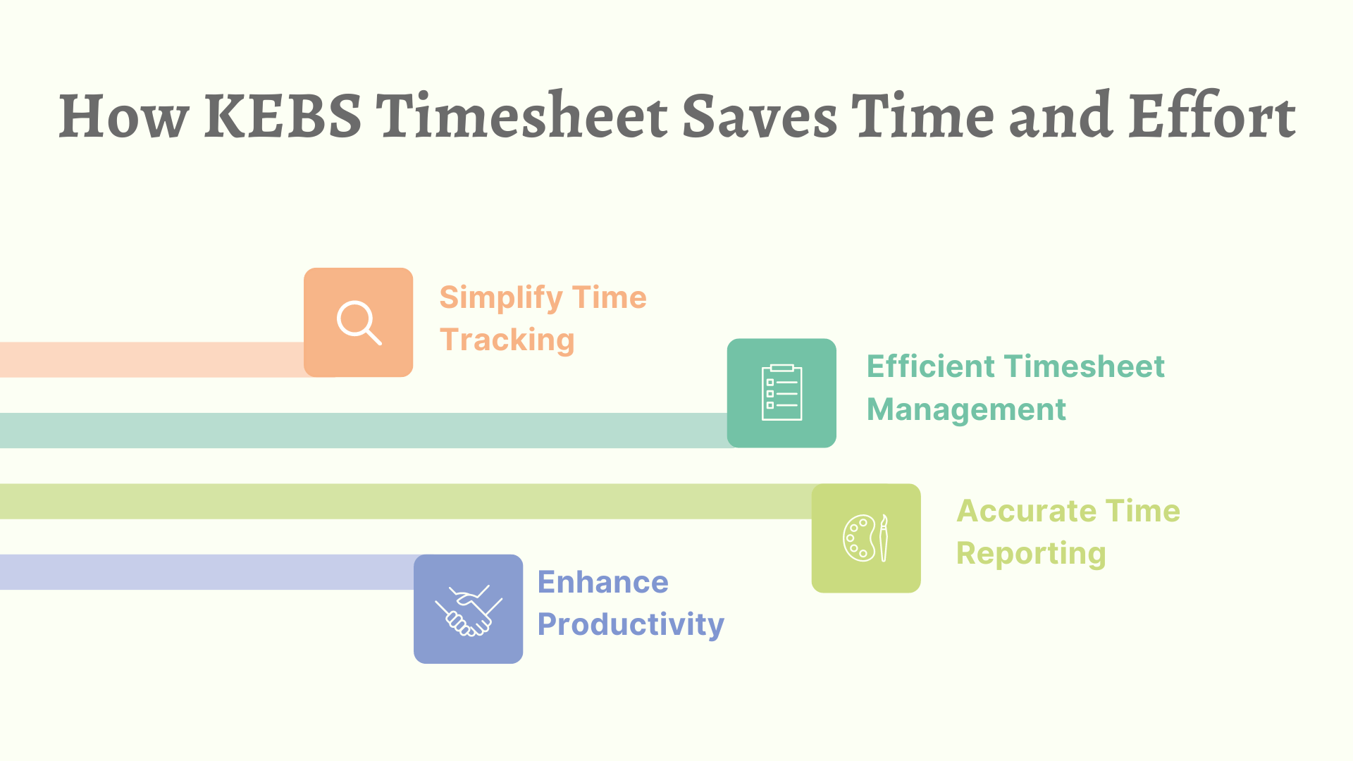 Time and Effort Savings with KEBS Timesheet