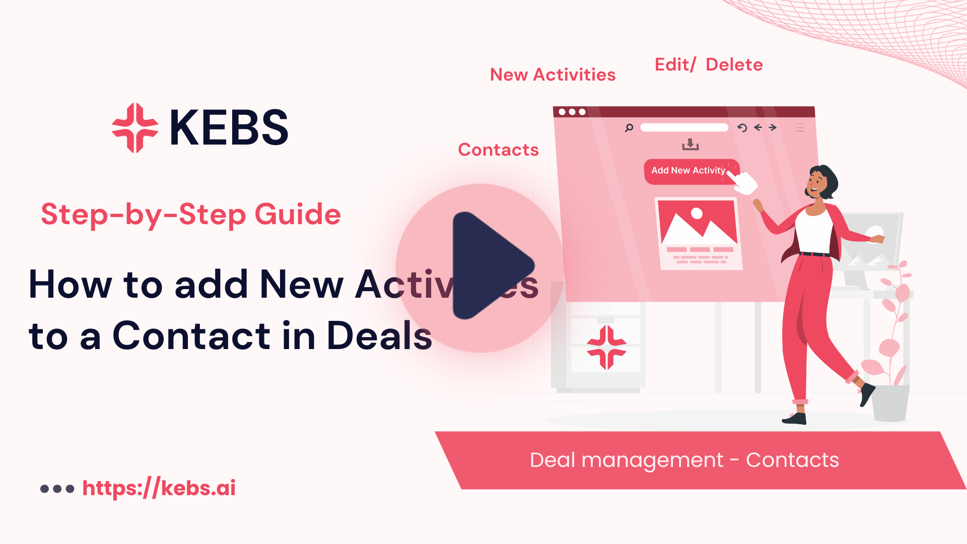 How to add New Activities to a Contact in Deals