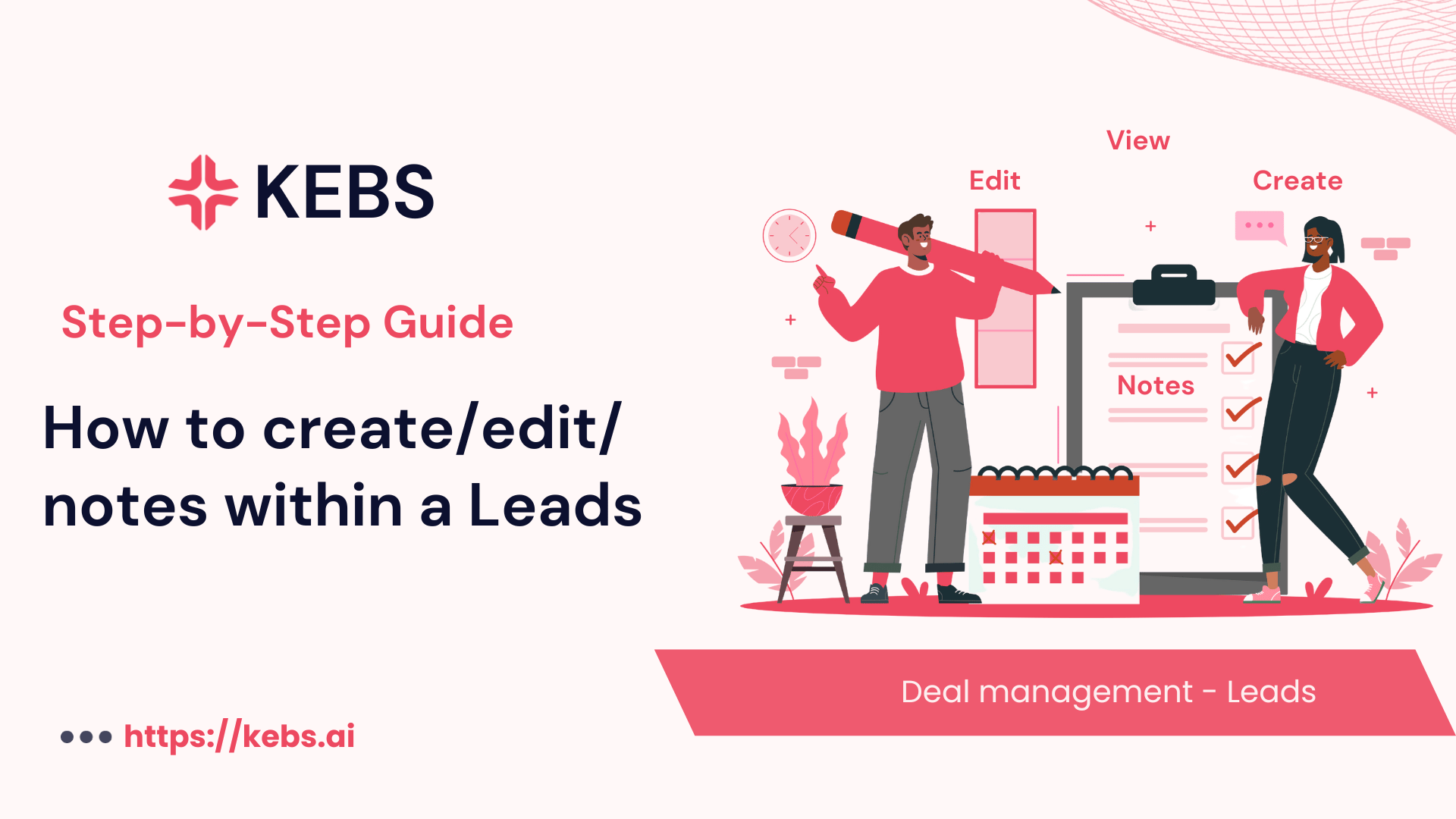 How to add lead notes
