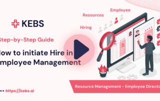 How to initiate Hire in Employee Management