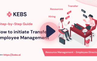 How to initiate Transfer in Employee Management