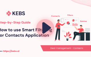 How to use Smart Filtering for Contacts Application