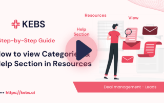 How to view Categories & Help Section in Resources