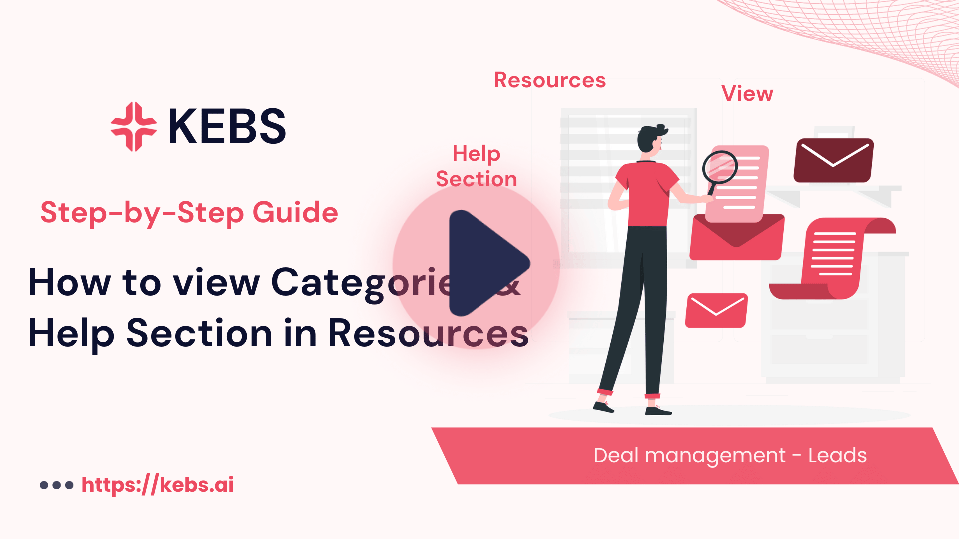 How to view Categories & Help Section in Resources
