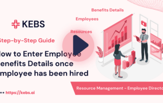 How to Enter Employee Benefits Details once Employee has been hired