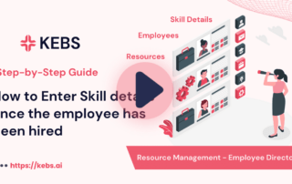 How to Enter Skill details once the employee has been hired