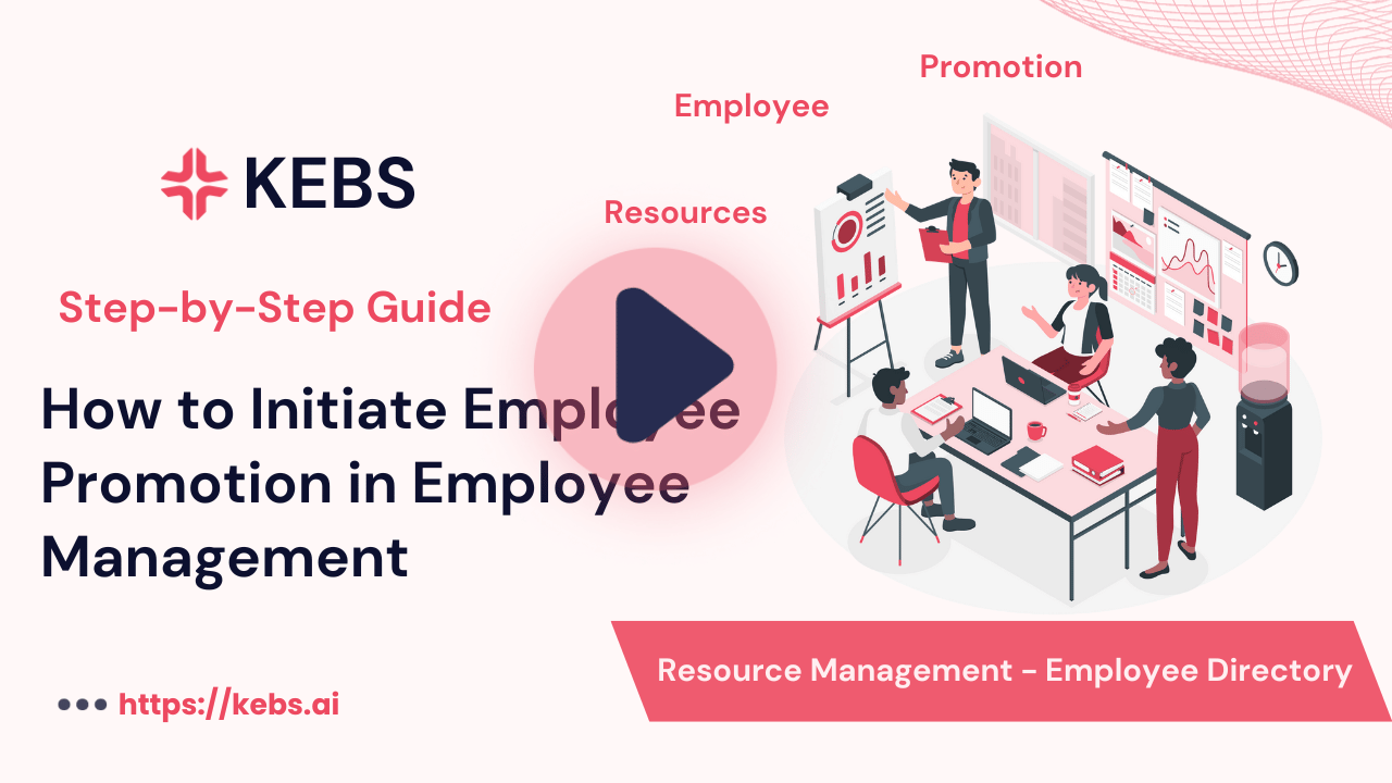 How to Initiate Employee Promotion in Employee Management