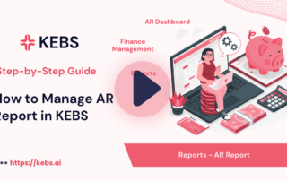 How to Manage AR Report in KEBS