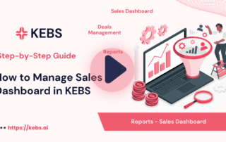 How to Manage Sales Dashboard in KEBS