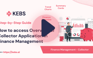 How to access Overview of Collector Application in Finance Management