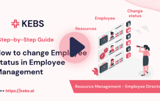 How to change Employee Status in Employee Management