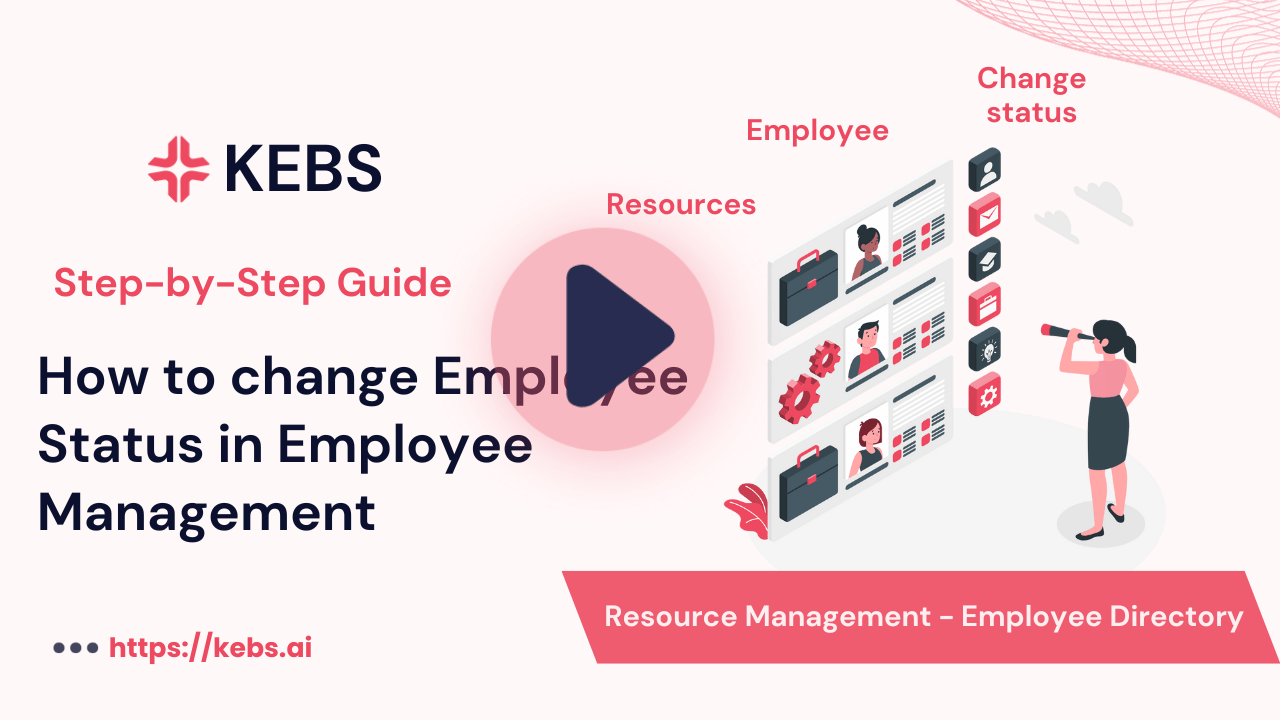 How to change Employee Status in Employee Management