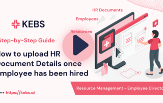 How to upload HR Document Details once Employee has been hired