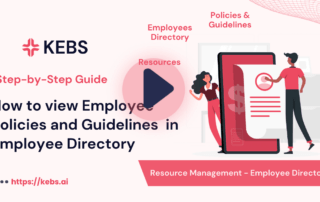 How to view Employee Policies and Guidelines in Employee Directory