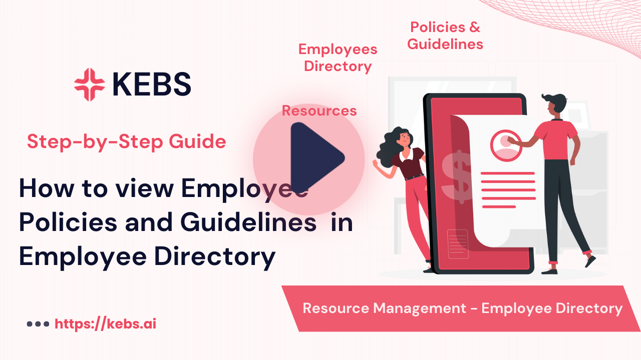 How to view Employee Policies and Guidelines in Employee Directory