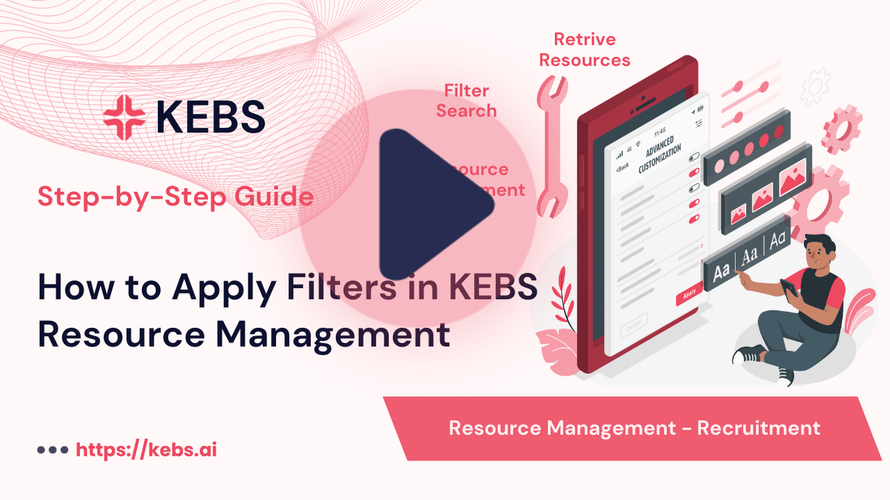 How to Apply Filters in KEBS Resource Management
