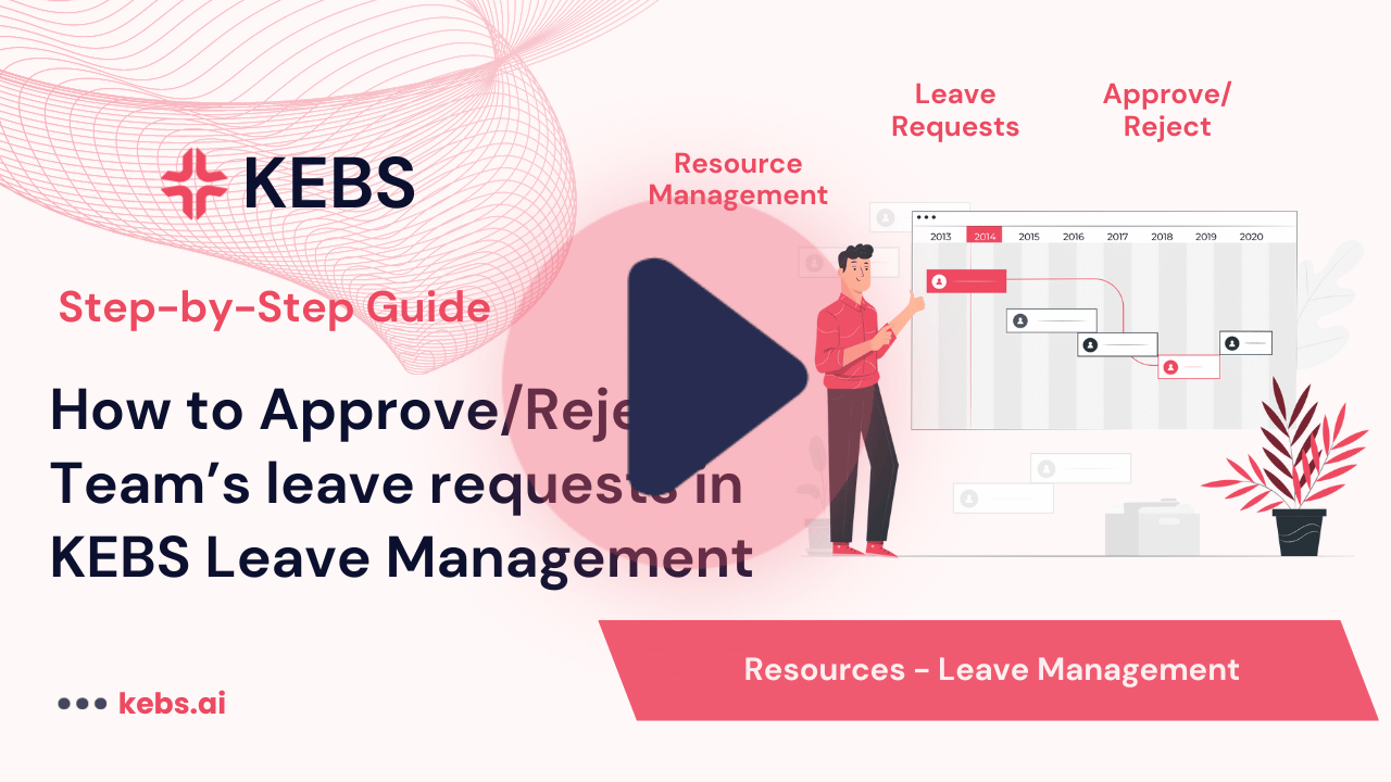 How to Approve_Reject Team’s leave requests in KEBS Leave Management