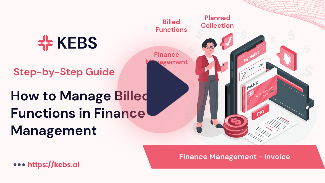 How to Manage Billed Functions in Finance Management