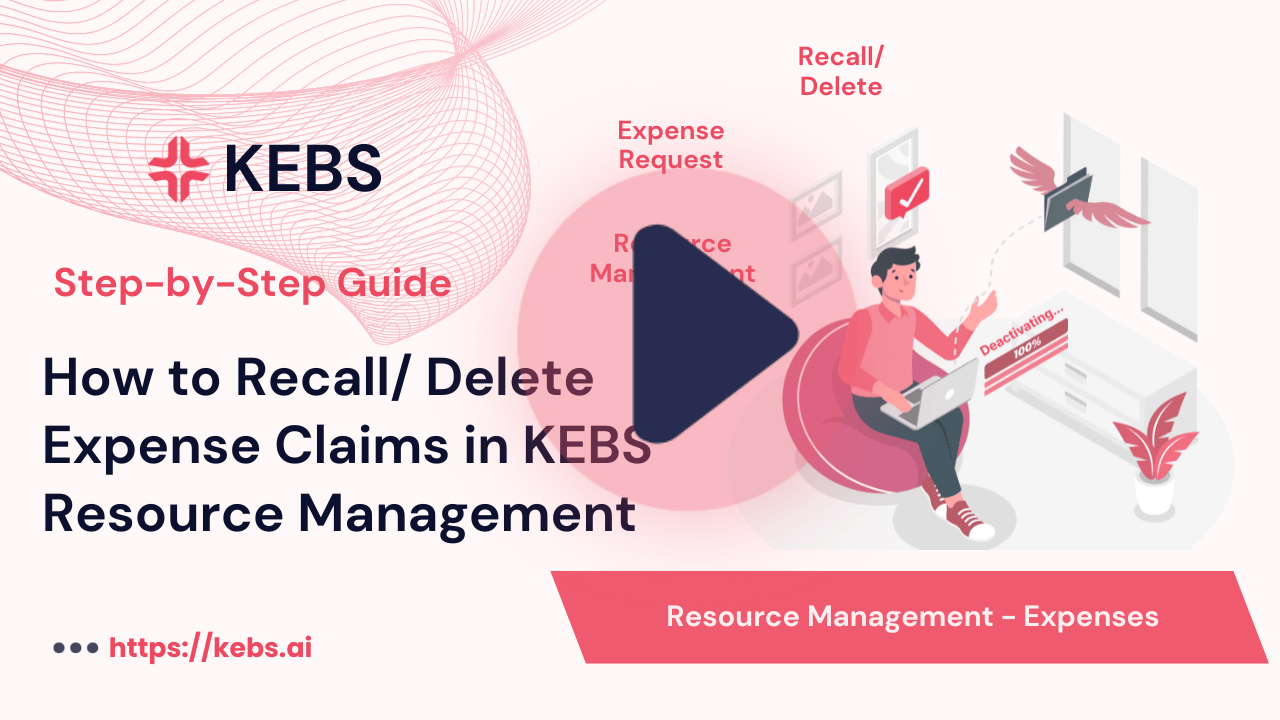 How to Recall_ Delete Expense Claims in KEBS Resource Management