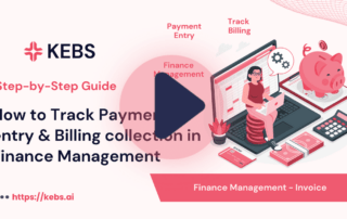 How to Track Payment entry & Billing collection in Finance Management