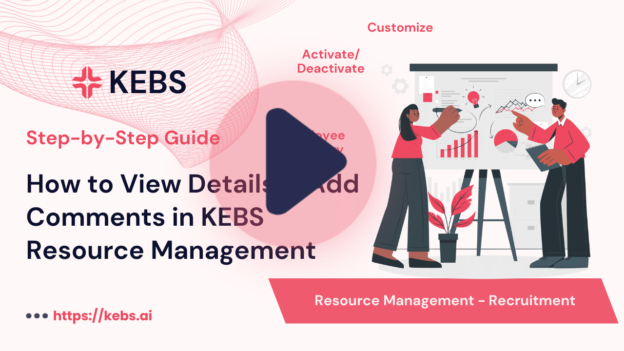 How to View Details & Add Comments in KEBS Resource Management