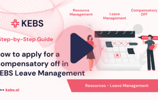 How to apply for a Compensatory off in KEBS Leave Management